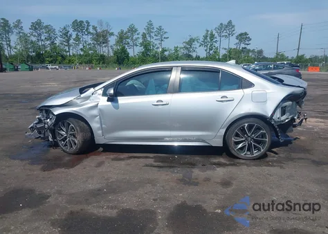 2022 Toyota Corolla Se z USA, uszkodzony, nr VIN 5YFS4MCE6NP106591